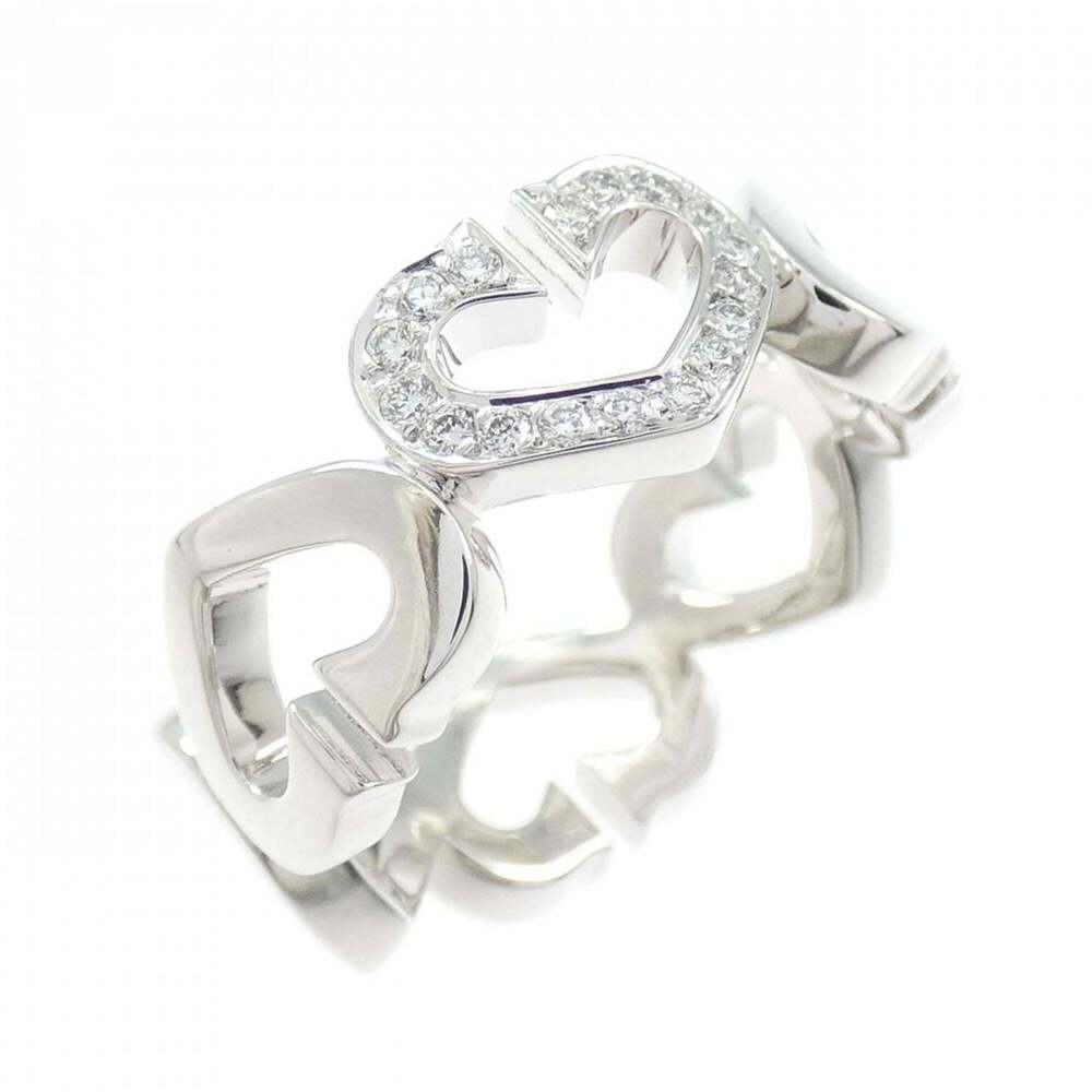 Cartier Authentic Silver Heart Ring - image 1